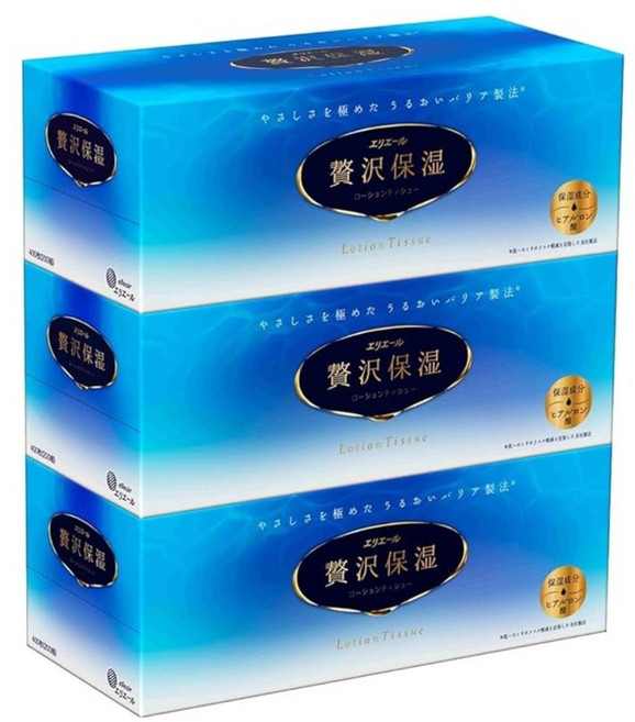 에리에르 프리미엄 일본 보습 로션티슈, 200매, 9개