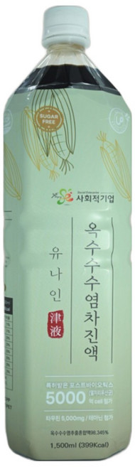 우리존 옥수수수염차진액 1.5L /대용량베이스 원액 액기스, 1L, 1개입, 1개