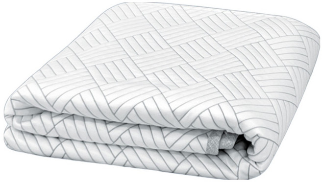 다잘 쿨매트 냉감매트 침대 쿨링 시원한 아이스 냉 여름 쿨패드, 화이트