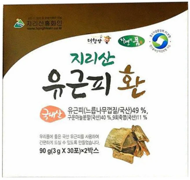 지리산홈화인 유근피 환, 1개, 180g - 쿠팡