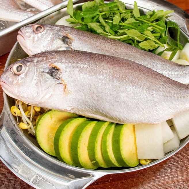 부드럽고 고소한 가성비 최강 황제 백조기, 1박스, 3kg (15-30미 내외)