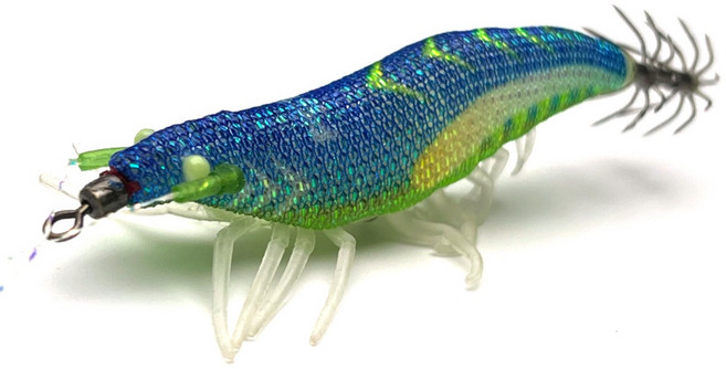 FST 25년 우마이 리얼 새우에기 60mm 전체uv+야광 애기 축광 실리콘 다리 완벽수평 침강 쉬림프 에기 갑오징어 쭈꾸미 한치에기, 1개, 5g, 07번 만세기