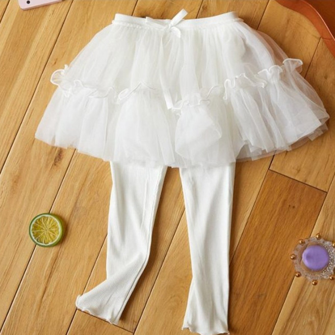 [더사랑이] 샤샤레이스치마레깅스 아동 키즈 유아 샤랄라 치마레깅스