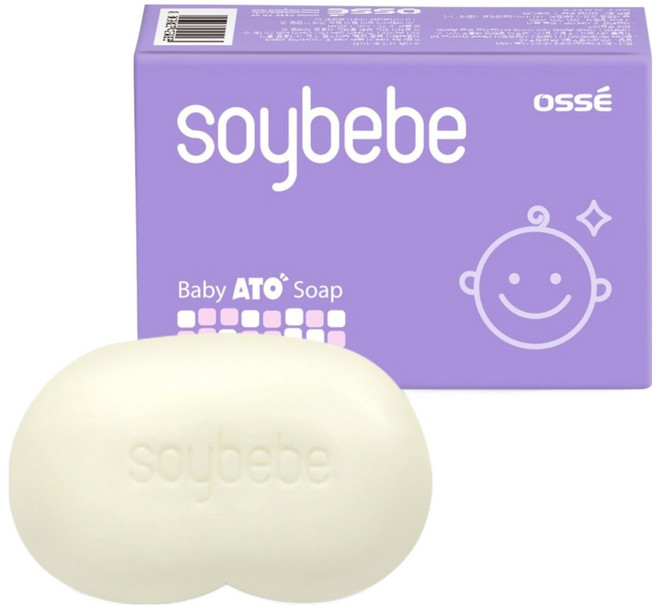 소이베베 베이비 올인원 아토비누, 6개, 100g