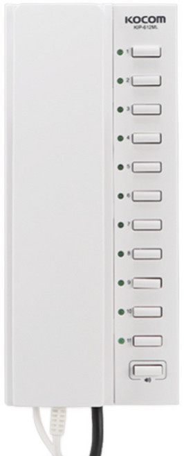 코콤 인터폰 KIP-612ML 정류기 별도