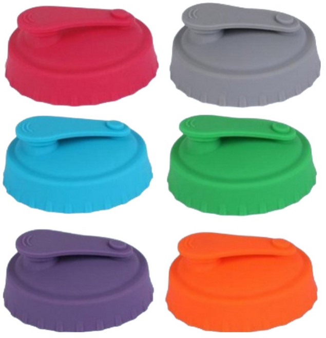 김빠짐 방지 오픈형 캔마개 음료수 맥주 탄산 보관, 1개, 혼합