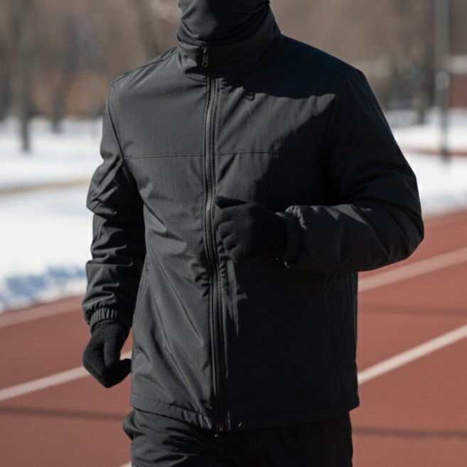 66inch 방한 러닝 축구 등산 스키 트레이닝 패딩 바람막이 자켓