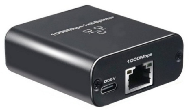 프리컴퍼니 OU958 기가비트 네트워크 허브 2Port RJ45 10000mbps Gigabit, 컴스]OU958[, 1개