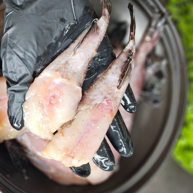 국내산 급냉 아귀 꼬리살 순살아귀, 1박스, 꼬리살 3.2kg 내외