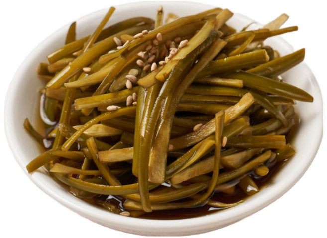 [엠마홈] 밥도둑 반찬 마늘쫑채장아찌 국내가공, 1개, 1kg