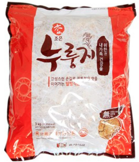참조은 누룽지, 3kg, 3개