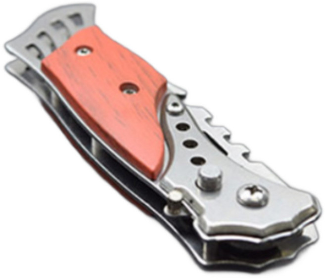 montero 다용도 낚시 캠핑 등산용칼 간편휴대 자동 잭나이프, 1개, 혼합색상