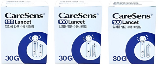 케어센스 1회용 멸균 채혈침 300개, 1개
