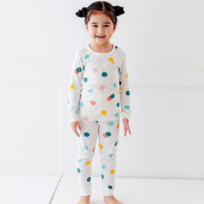 더미누 파스텔 무형광 코튼 싱글 스판 9부세트