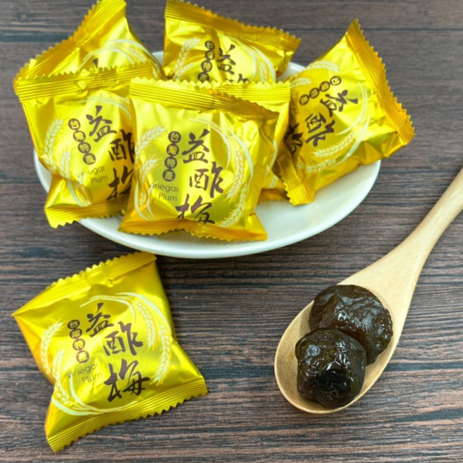 川元參藥行 古法釀製益酢梅 酸甜好滋味 600g, 1個
