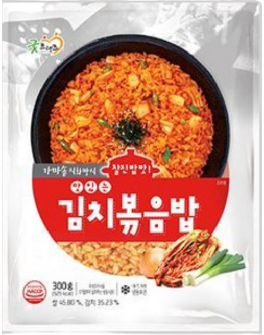 굿프랜즈 맛있는김치볶음밥1BOX 300gX30개, 30개, 300g
