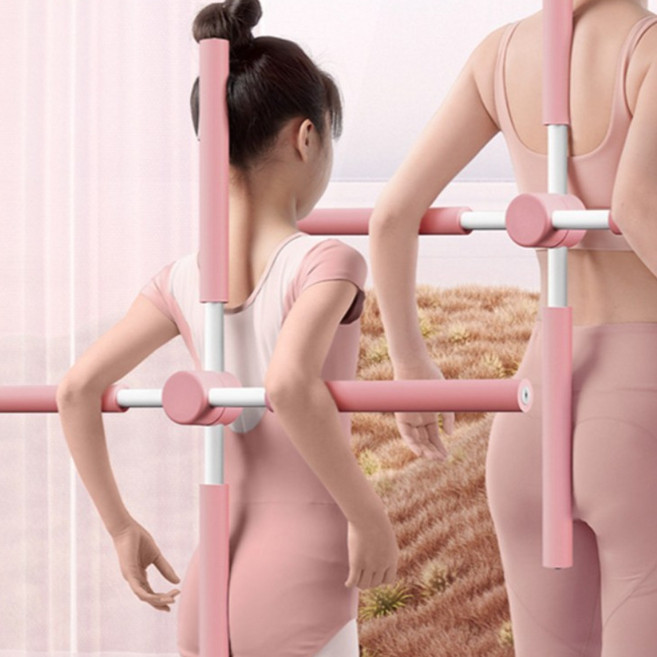 요가봉 스트레칭봉 십자봉 스트레칭바 전신 스트레칭 요가 필라테스 유연성 거북목 교정 밸런스 강화 요가스틱, 1개