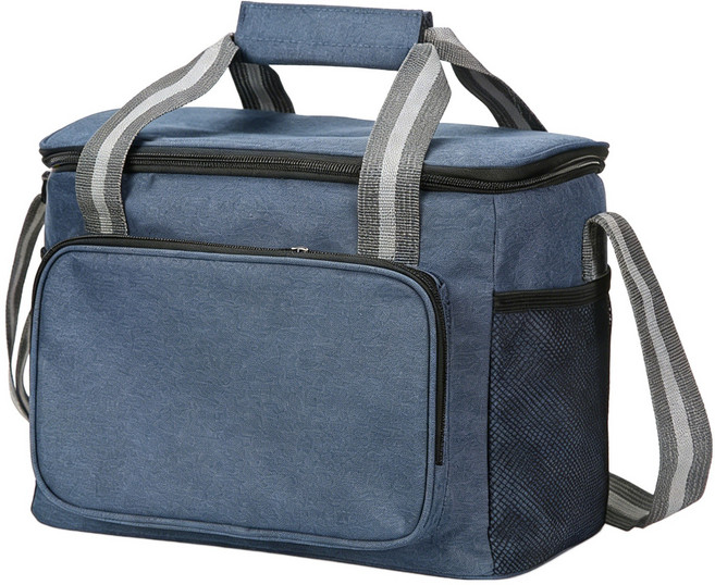 IKNOE 피크닉가방 휴대용 보온백 보냉백 보온가방, Blue, 1개