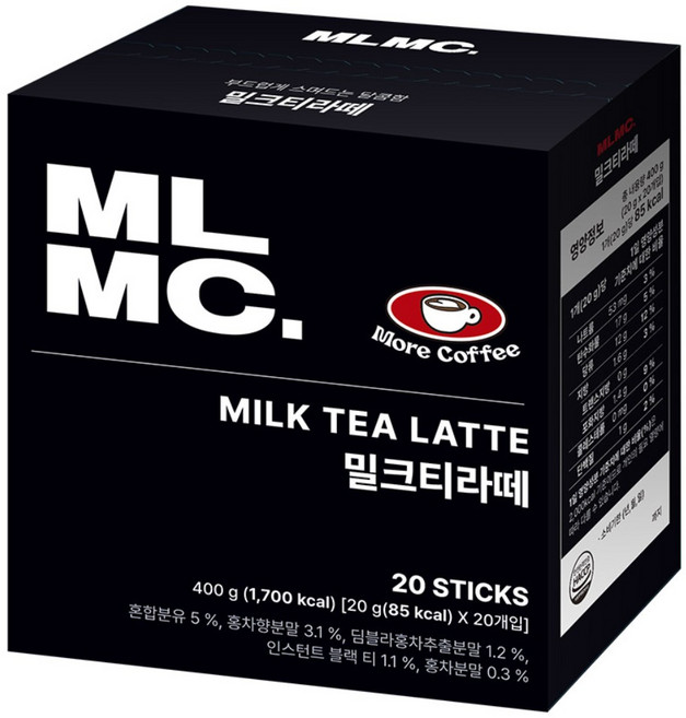 MLMC 밀크티라떼 스틱, 20g, 20개입, 1개