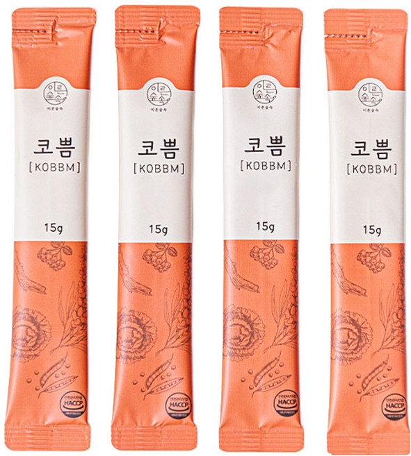 코쁨 맥문동차 비염 면역력 10가지 자연원료 90포 3개, 15g