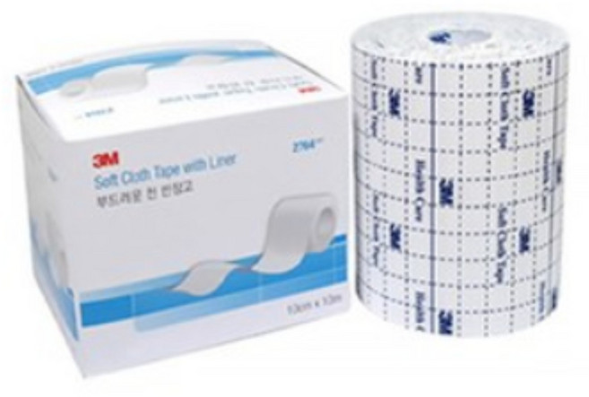 3M 부드러운 천 반창고 2764 (10cm x 10m) [2세트], 2개