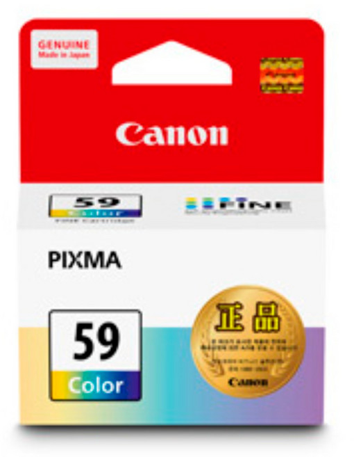 캐논정품잉크 CL-59 칼라