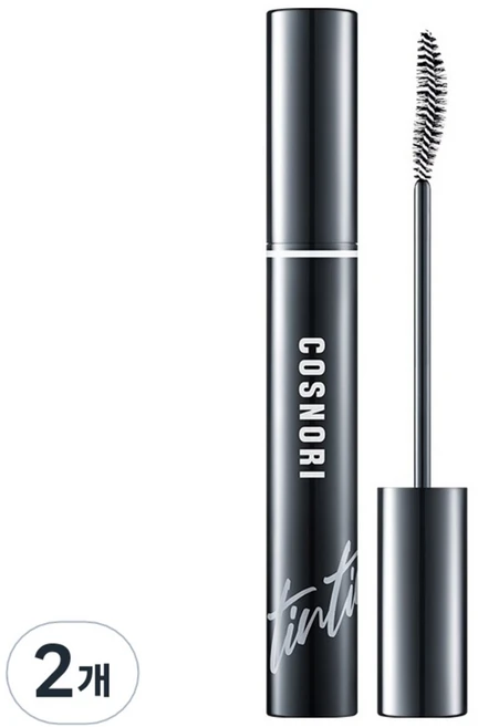 코스노리 아이래쉬 틴팅 세럼 속눈썹 영양제 딥블랙, 9g, 2개 - 쿠팡