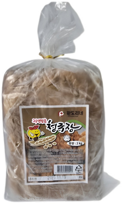 판도리네 자연발효 냄새 안나는 업소용 대용량 청국장 찌개 2kg, 3개