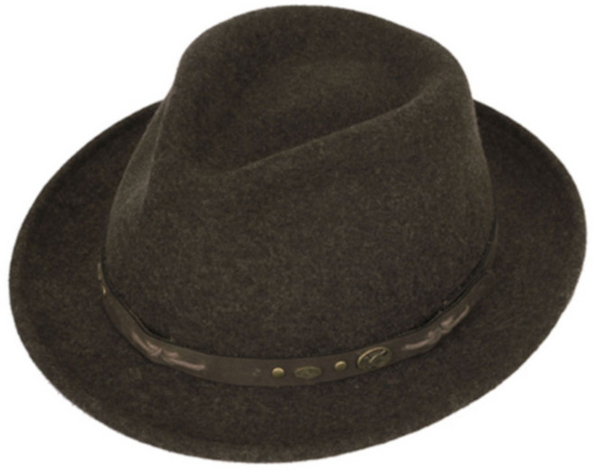PL 해리슨 아리조나 중년 남자 중절모 호주산 울 고급 겨울 캠핑 모자 페도라 아빠 선물