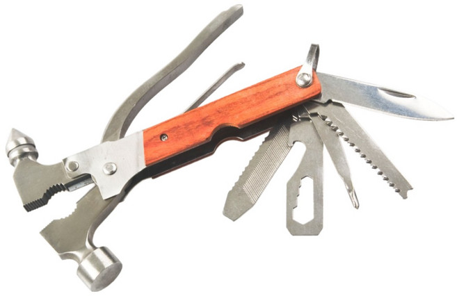 카스케이프 차량용 비상탈출 특수망치 [고급형&모든차종], 실버, 1개