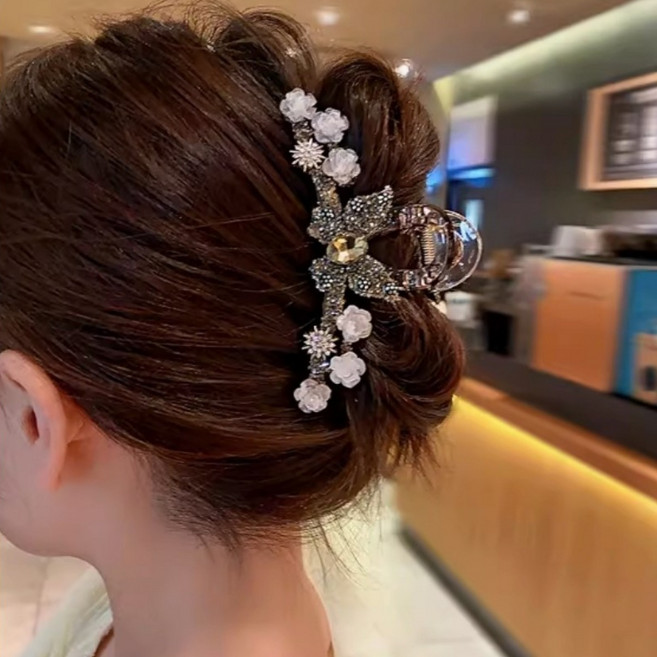 오르페 여신헤어클립 여성집게핀 올림머리 반머리 헤어핀