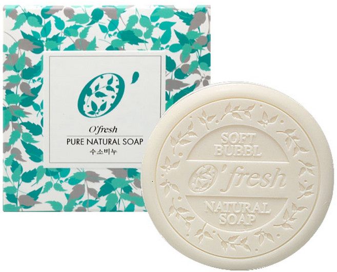 오프레쉬 퓨어 네추럴솝 수소비누, 100g, 10개입