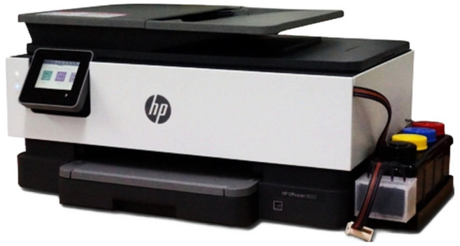 HP8020 팩스복합기 무한잉크 프린터 설치완제품, HP8020 새상품 팩스복합기 무한잉크 600ML