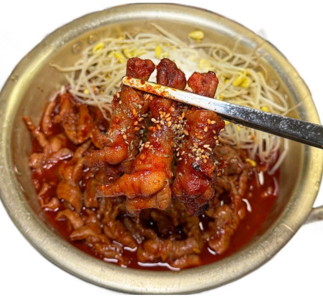 직화 튤립닭발(매운맛) 진짜맛집 삼부자닭발, 1개, 300g