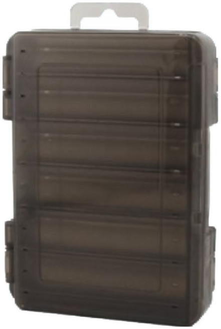 유스툴 에기케이스 태클박스 양면 루어 낚시 트레이, 1개, 투명블랙