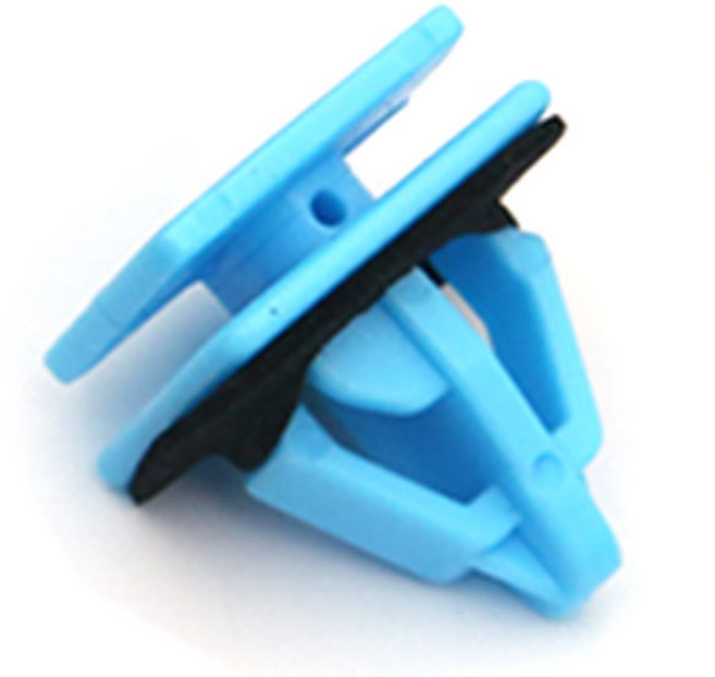 자동차핀 도어핀 속핀 방음핀 고정핀 우찌핀 스탭핀 52종, 10개, 하늘색