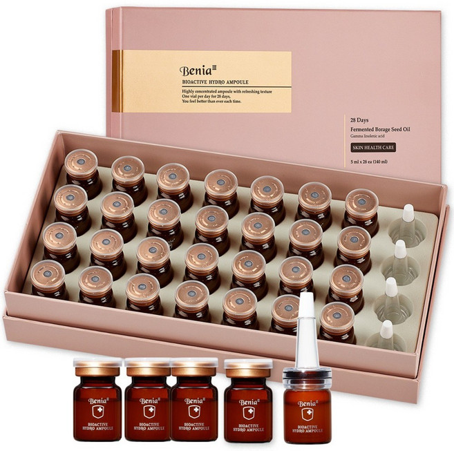 벤스랩 베니아3 바이오액티브 하이드로 앰플 28병 1+1 (총56병), 28개, 5ml