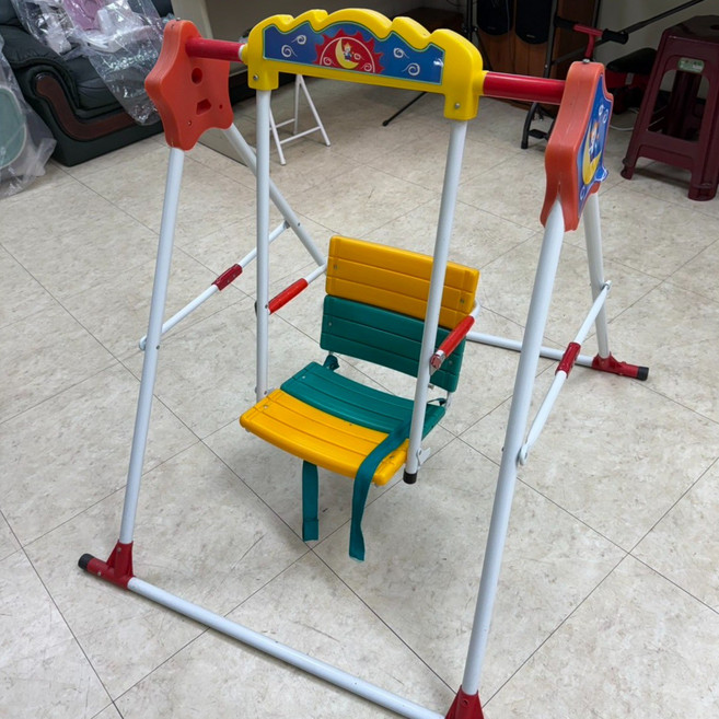 加利寶貝 台灣製 單人兒童鞦韆 SYE-303, 1個, 彩色, 92cm