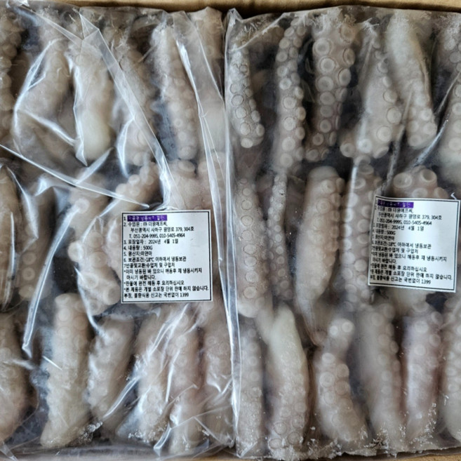 정성을 보내다 대길푸드 냉동 절단낙지 L사이즈, 2개, 2.7kg(450*6)