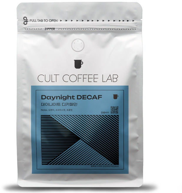 컬트커피랩 데이나잇 디카페인 콜롬비아 수프리모 슈가케인 싱글오리진, 홀빈(분쇄안함), 1kg, 1개