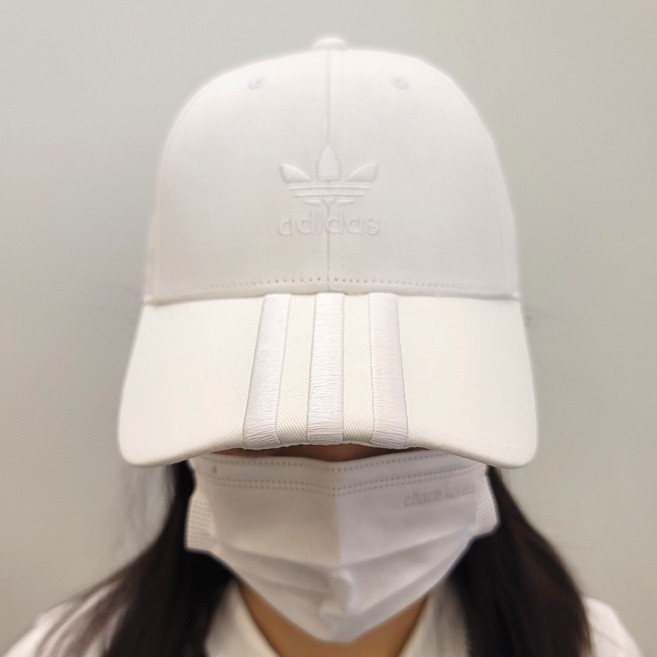 아디다스 야구모자 화이트 남성 여성 공용 볼캡 오리지널로고 러닝 헬스장 데일리 운동 모자