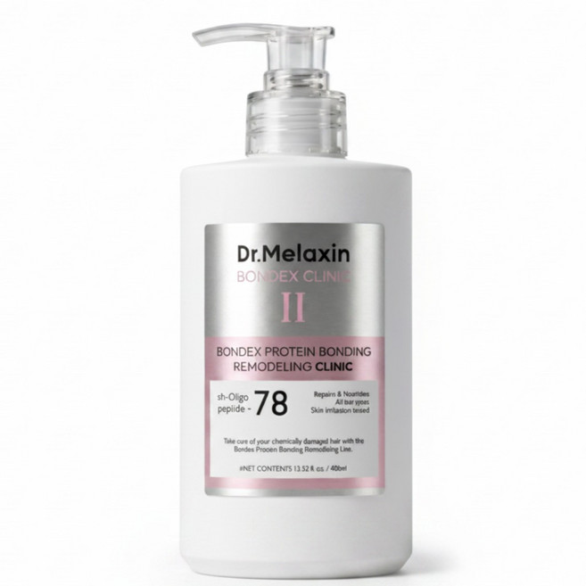 닥터 멜락신 본덱스 리모델링 클리닉 극손상 헤어 트리트먼트 400ml, 1개