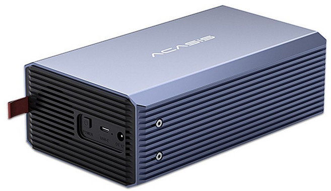 아카시스 ACASIS EC-7352 RAID 2베이 외장스토리지 DAS 외장하드 케이스 대용량 HDD 저장장치 [HDD 미포함 용량 합본], EC-7352+아이언 울프프로64TB(32Tx2개), 1개