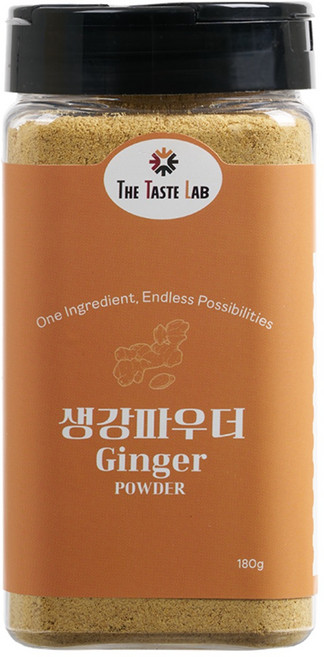 더테이스트랩 생강가루 분말 파우더 진저, 1개, 180g