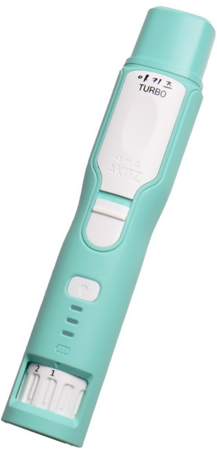 아키즈 민트 터보 그라인더 반려동물 발톱다듬기 속도조절 USB충전식, 민트색, 1개