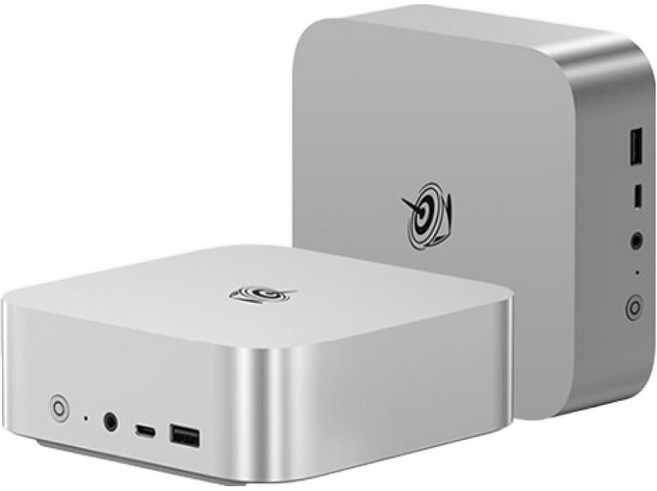[브랜듀어]비링크 BEELINK SER10 Max 미니PC AMD AI 9 HX 470 고성능 AI 미니 데스크탑 베어본, 실버, 0TB, 0GB, WIN11 Home