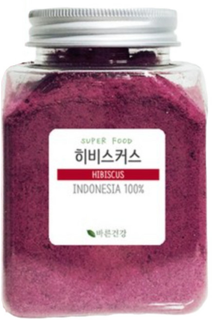 HIBISCUS POWDER 히비스커스 추출 분말 히비스커스 파우더 가루 꽃잎차 이집트산, 200g, 1개입, 2개