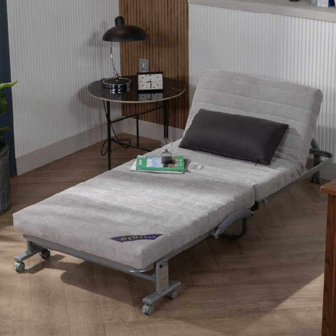 라꾸라꾸 싱글 접이식침대 CBK-004S(G) 프리미엄골드, 그레이계열