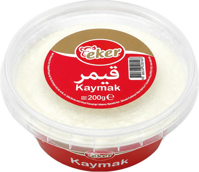터키국민카이막 에케르 카이막 200g+천연벌꿀스틱 24g 오직 우유100% 천상의맛 카이막, 1개, 224g