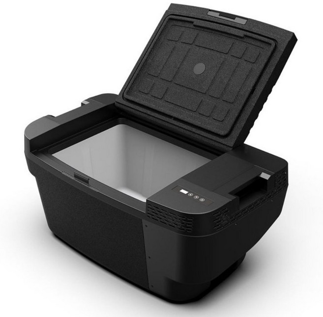 IceCruze 전기차 Y 전용 자동차 냉장고 차량용 캠핑 이동식 미니 냉동고 휴대용, IC-블랙, 35L